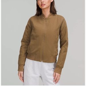Lululemon Non-Stop Cotton Bomber Jacket